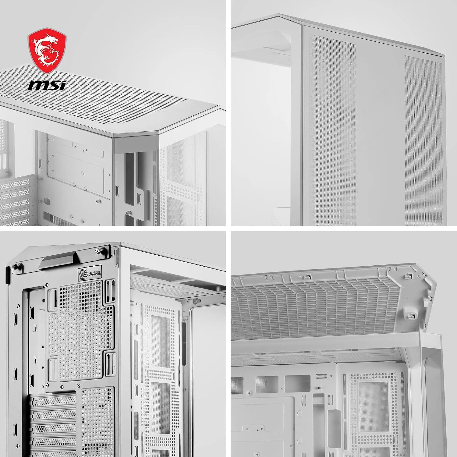 Thumbnail 4 de MSI MAG PANO M100L PZ WHITE Case Micro-ATX