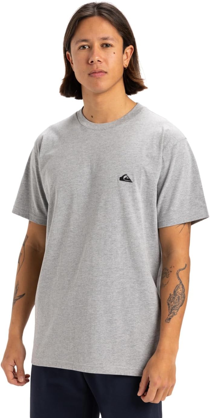 Detalle de Quiksilver Basic SS Tee Young Men T-Shirt – T‑shirt simple pour homme (Lot de 1)