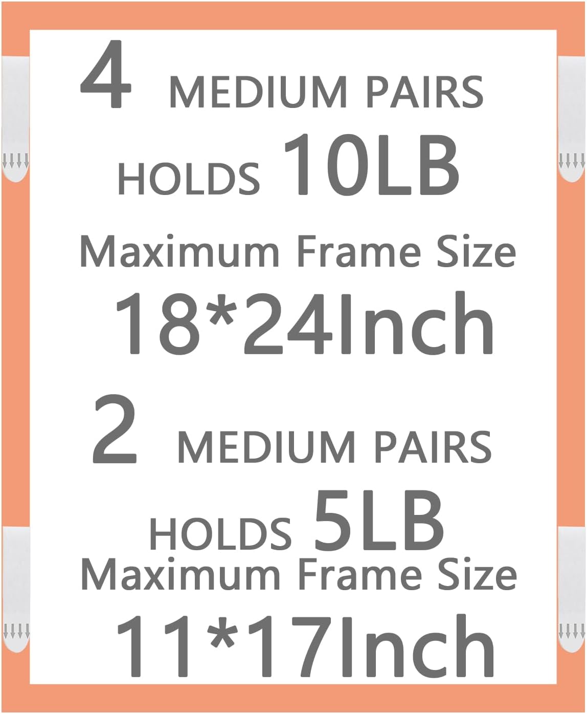 Detalle 2 de Gisde Picture Hanging Strips, Medium