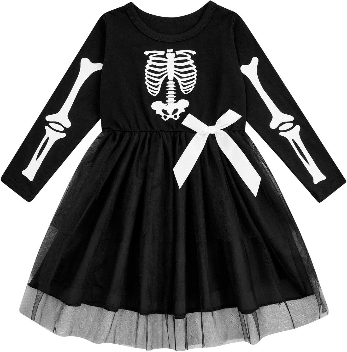 Detalle de Vieille Toddler Halloween Tulle Dress, 2–6 Years