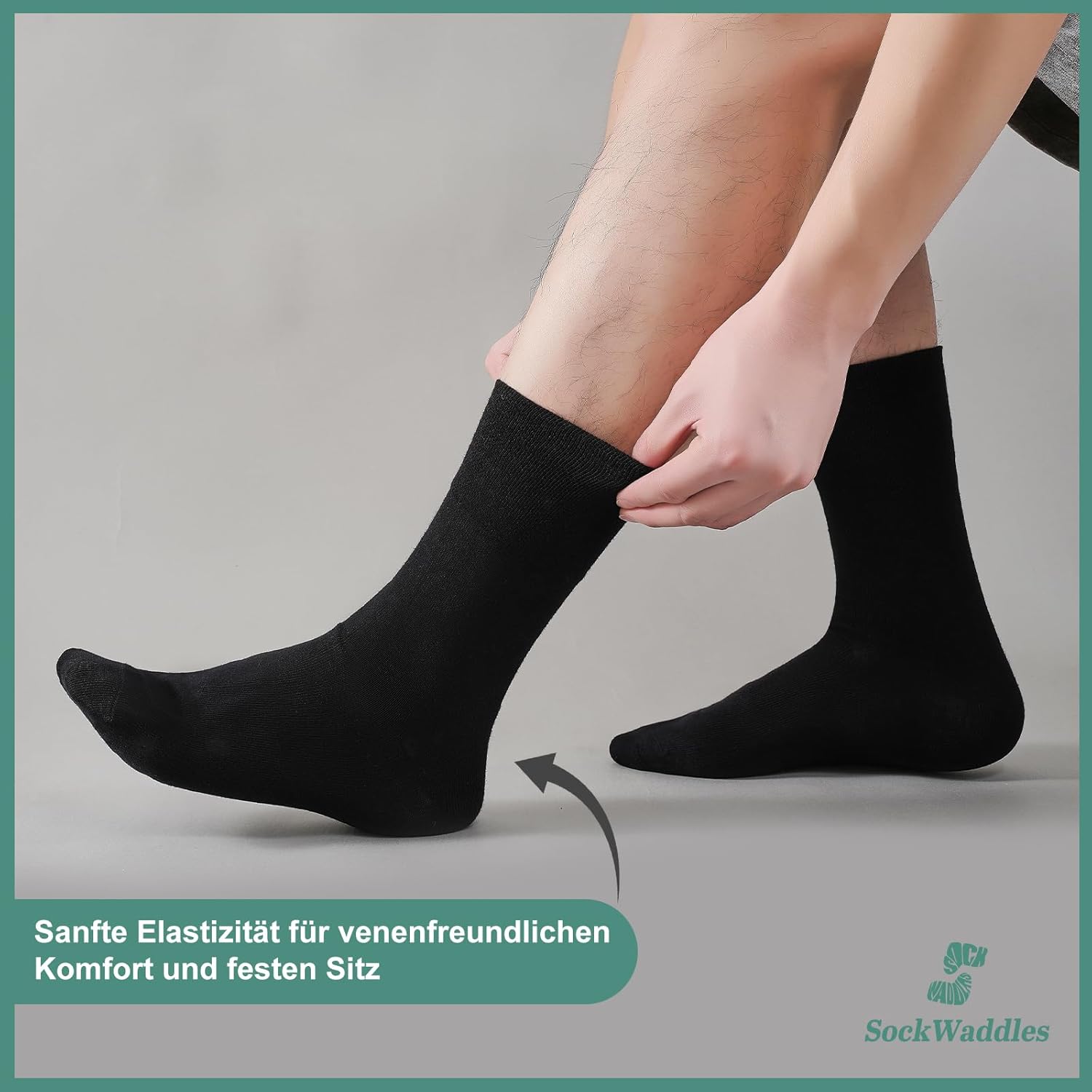 Thumbnail 3 de SockWaddles 6 Paar Diabetikersocken