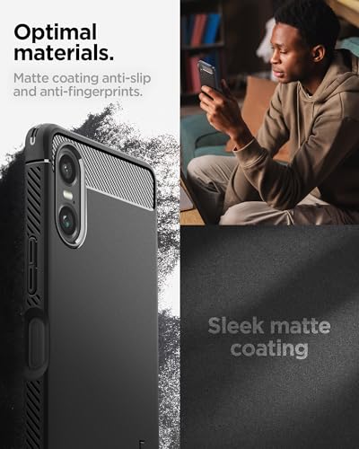 Thumbnail 5 de Spigen Rugged Armor coque pour Sony Xperia 10 VI – Noir Mat