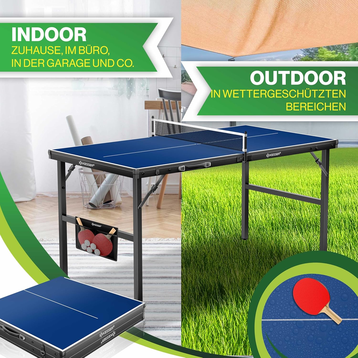 Thumbnail 6 de KESSER Tischtennisplatte Mini