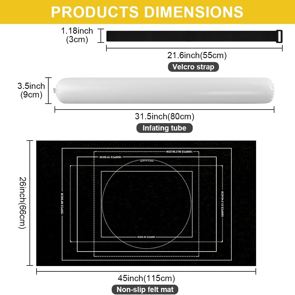 Thumbnail 1 de Ainiv Puzzle Roll-Up Storage Mat for 1500 Pcs