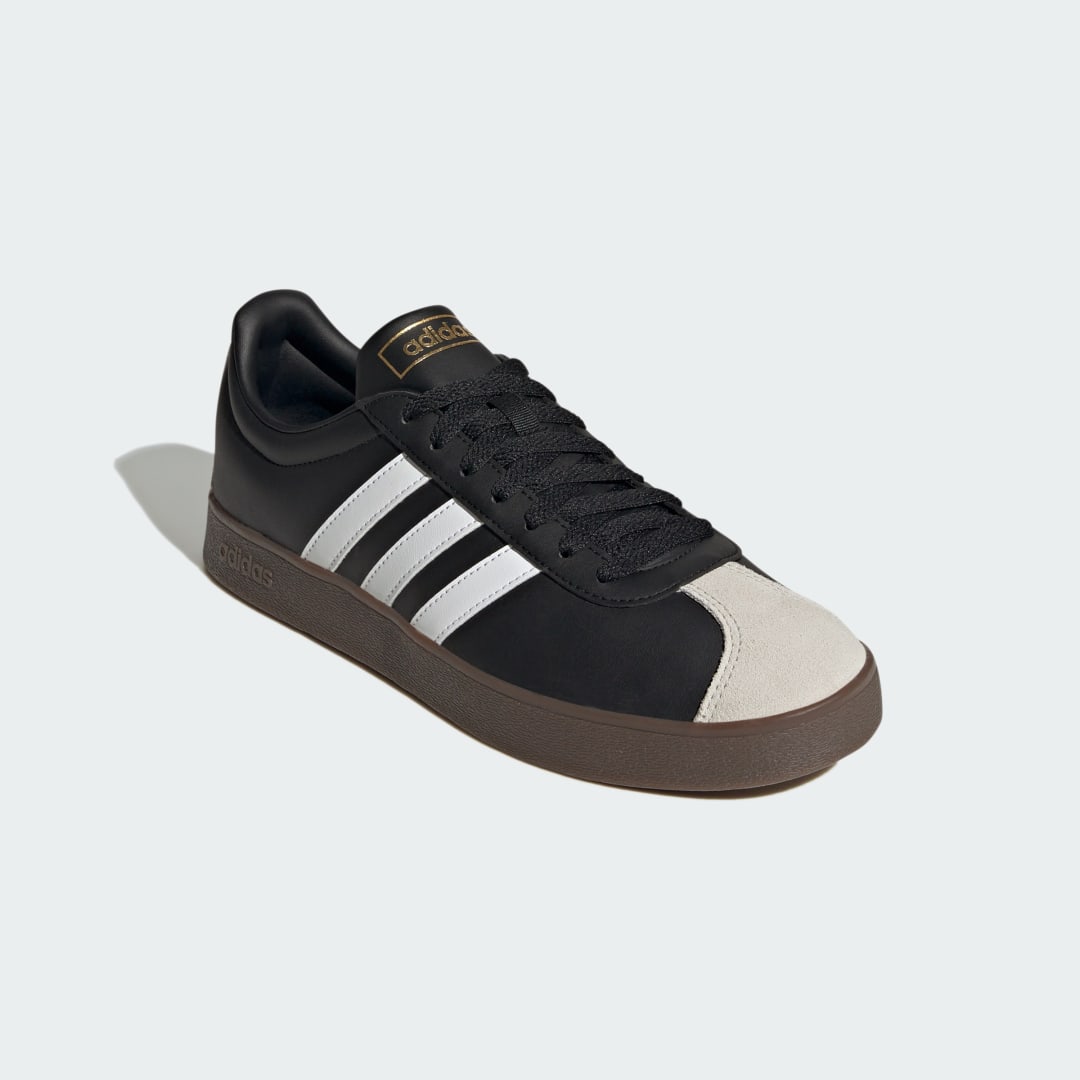 Thumbnail 3 de VL Court 2.0 Shoes de Adidas (Negro) – estilo court para uso urbano