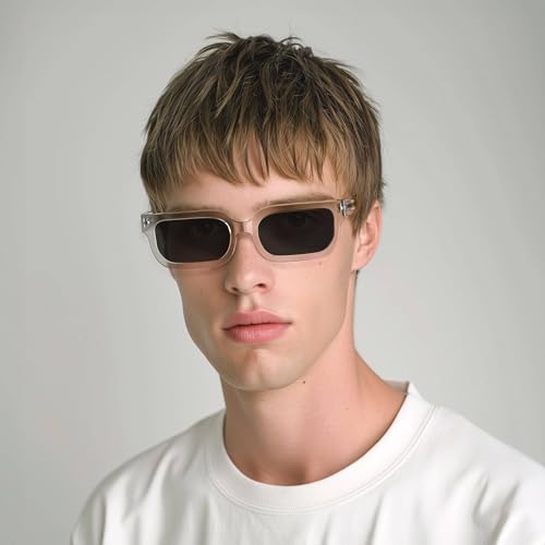 Thumbnail 1 de LONDON MOLE Icy: Gafas de sol rectangulares con bisagras de muelle, unisex