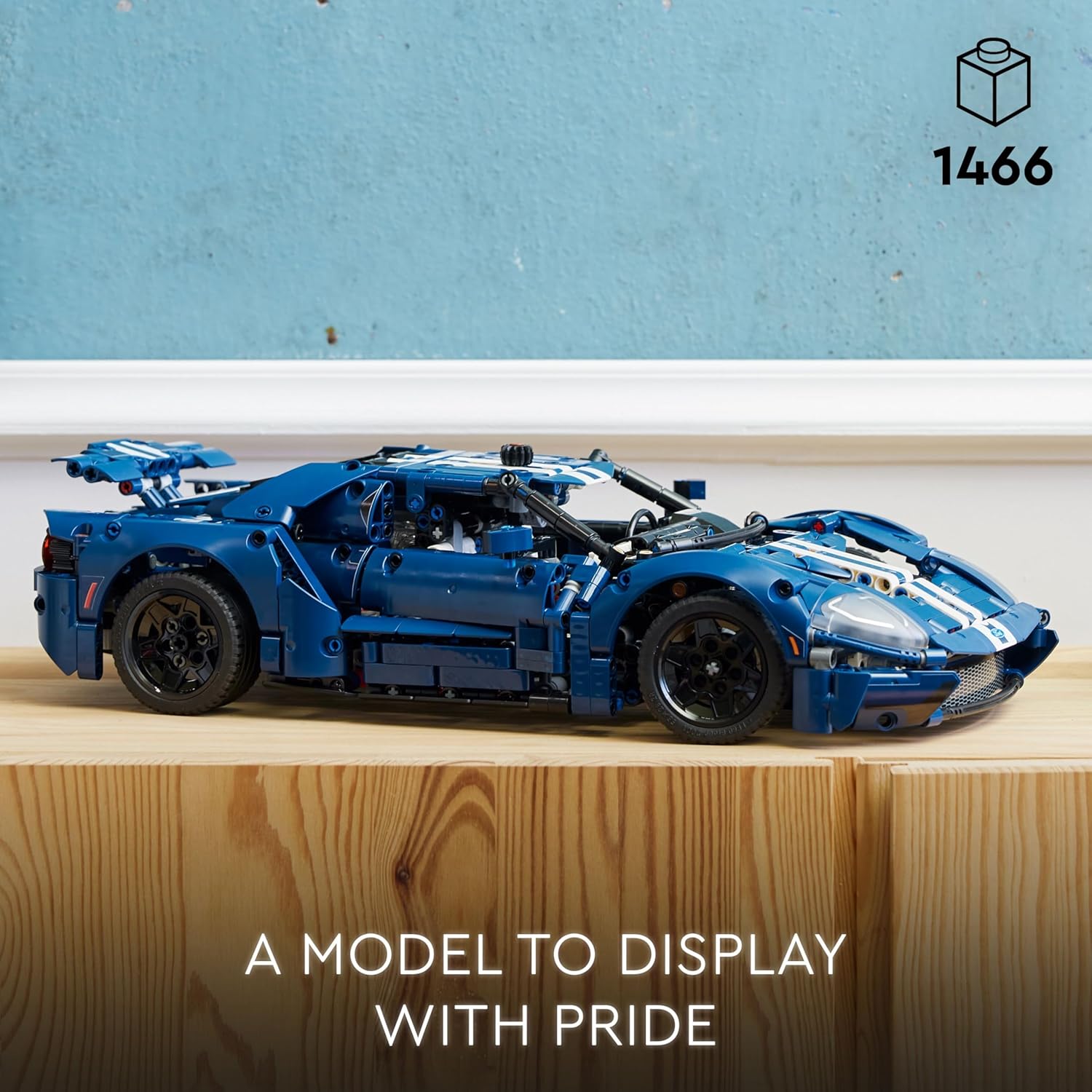 Thumbnail 4 de LEGO Technic 2022 Ford GT 42154 1:12 scale car model kit (1,466 pieces)
