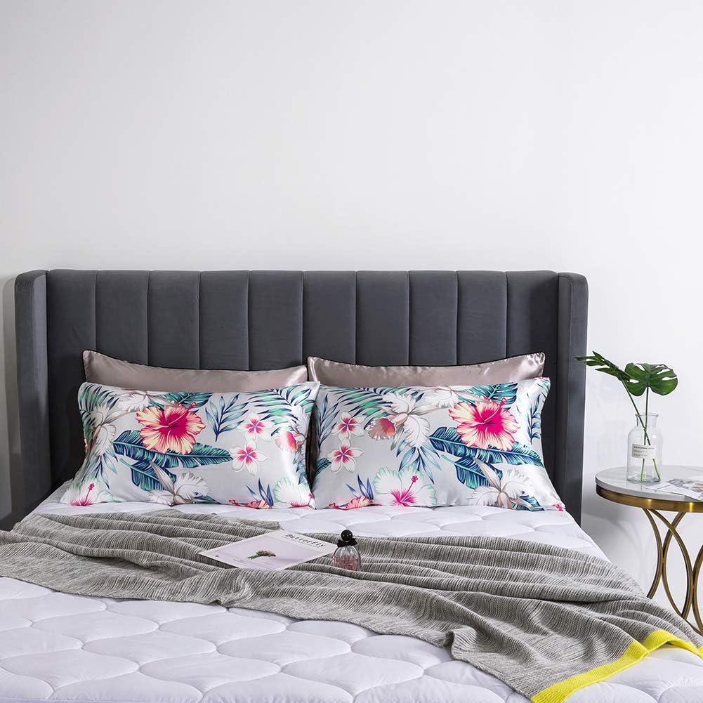 Detalle 2 de Silk satin pillowcases 2 pack, 50x75 cm