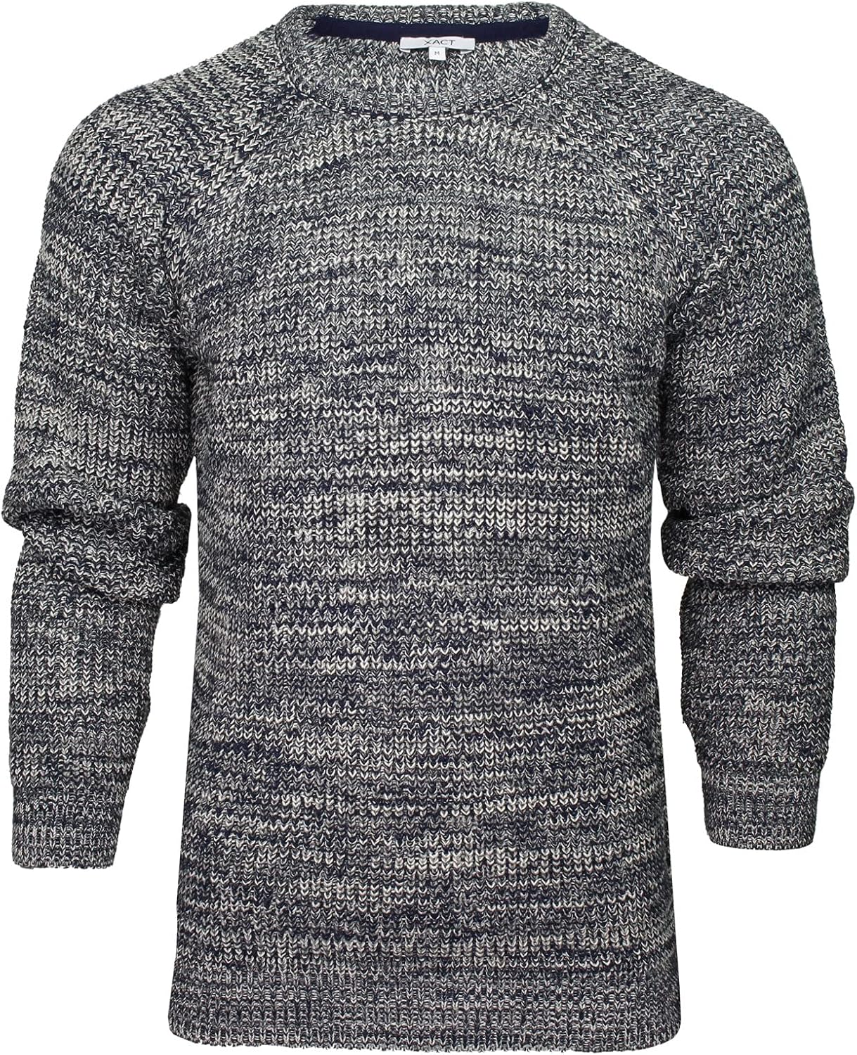 Thumbnail 1 de Xact Pull Homme 'Twist' — Tricot épais à Encolure ras-du-cou et manches raglan