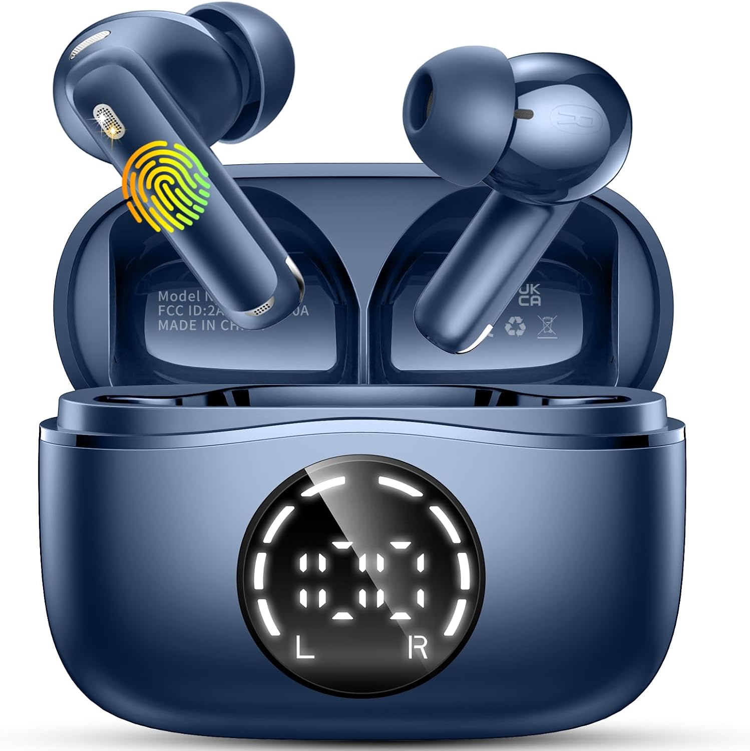 Detalle de Donerton 2026 Wireless Earbuds — In-Ear Bluetooth Earphones with 50H Playtime
