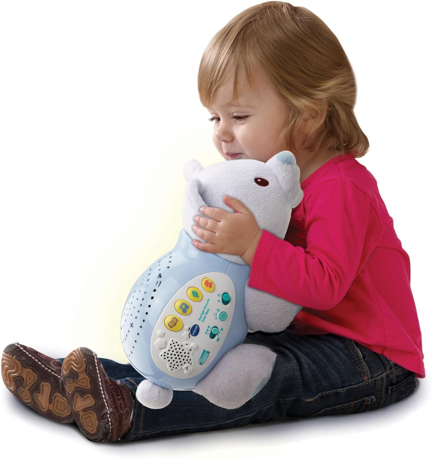 Thumbnail 3 de VTech 506903 Little Friendlies Starlight Sounds Bear: Soft Nightlight Toy for Baby Sleep and Sensory Play