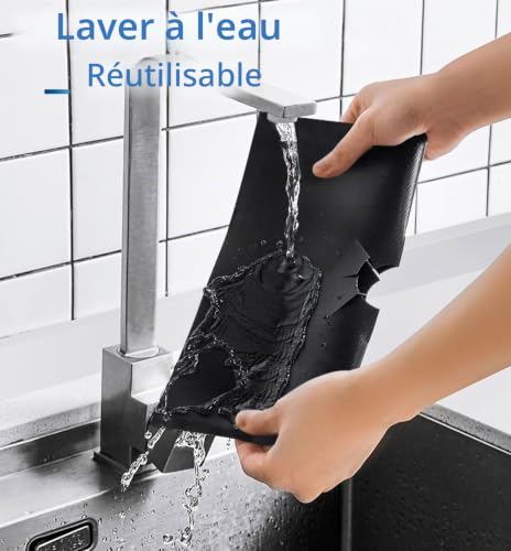 Thumbnail 2 de Protection Plaque de Cuisson à Gaz Lot de 8 Réutilisable 27 x 27 cm – Orrdiffi
