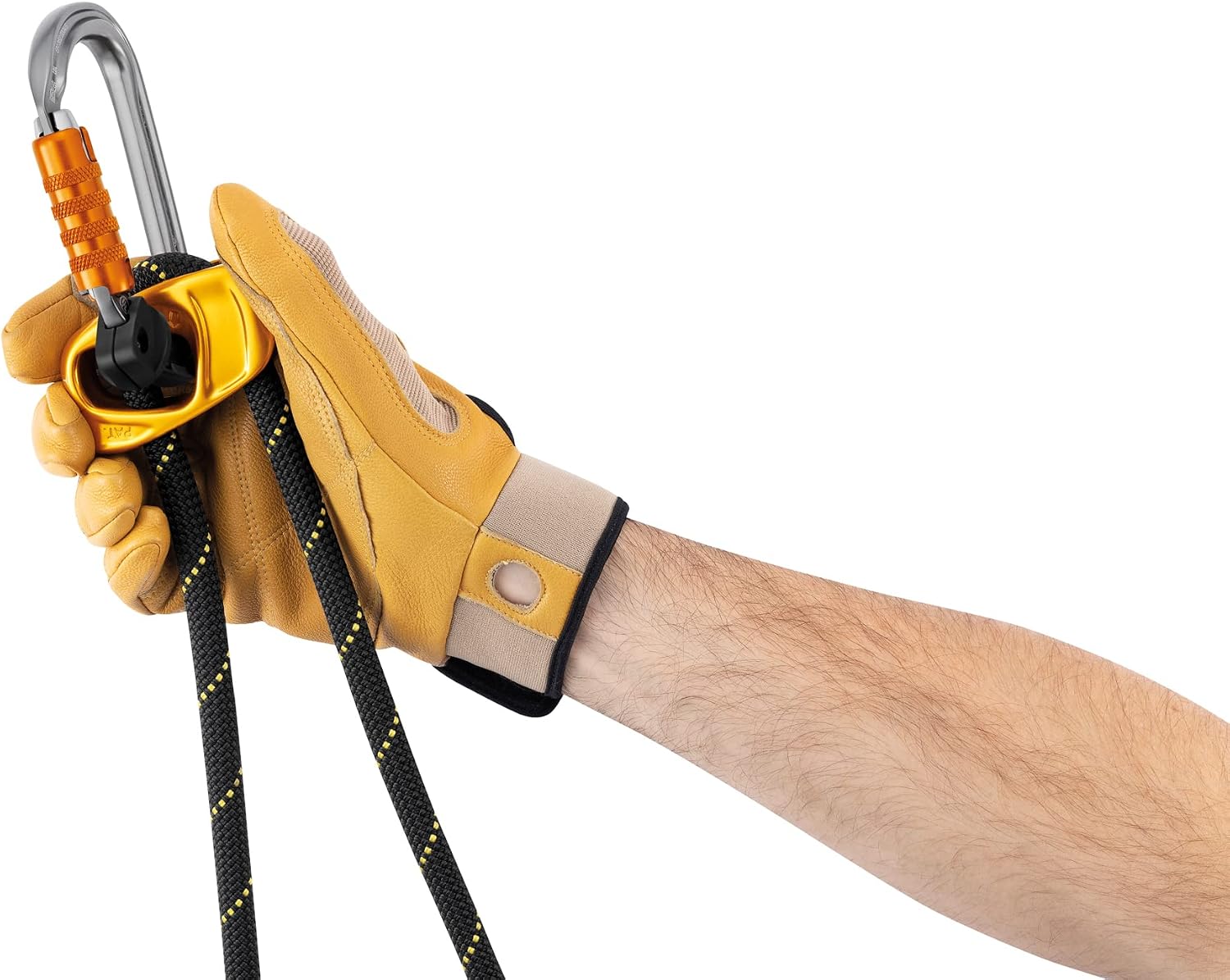 Detalle de PETZL PROGRESS ADJUST-I 調節式プログレッションランヤード、各種規格認証取得