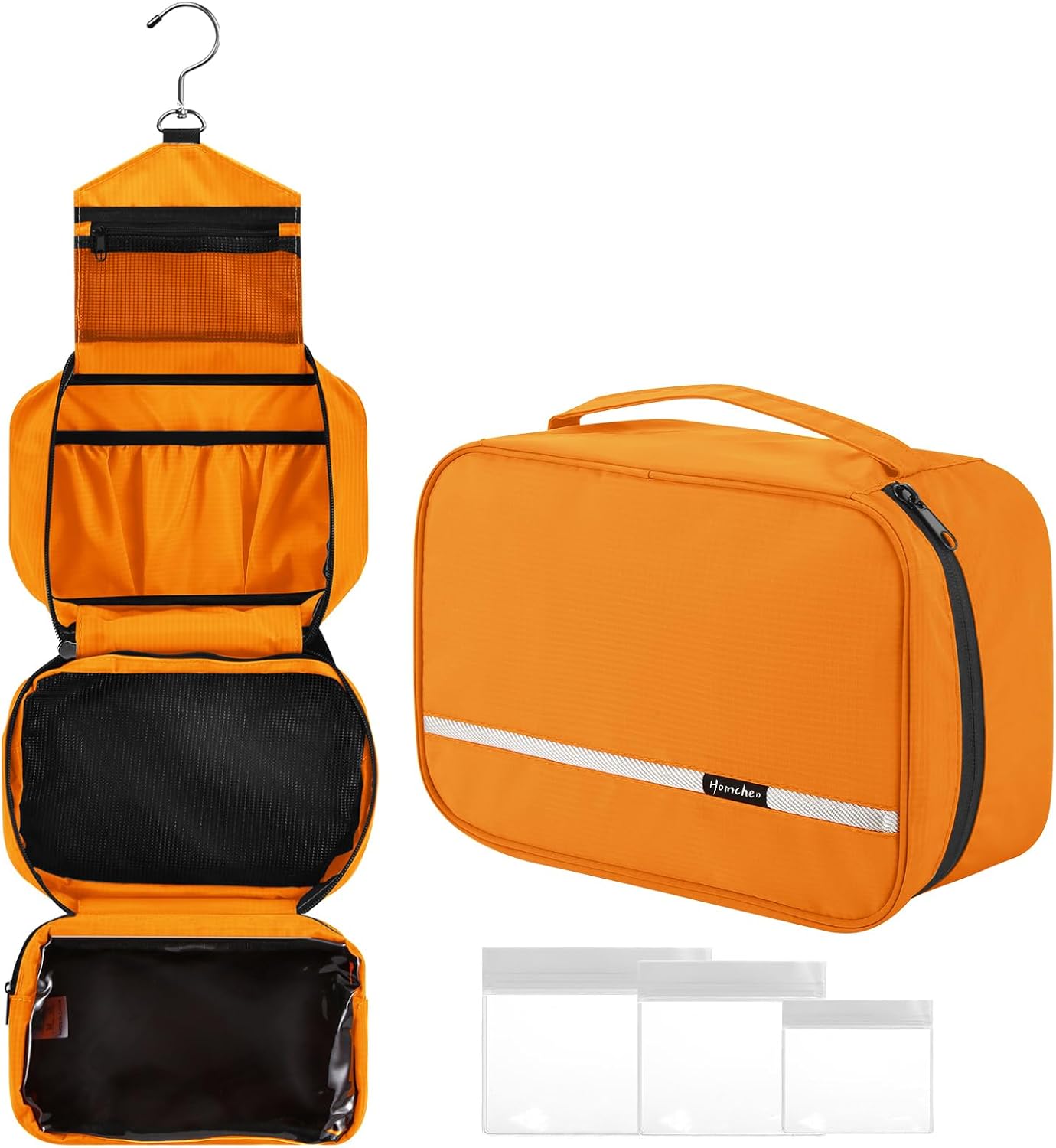 Detalle de homchen Hanging Toiletry Bag Large capacity wash bag