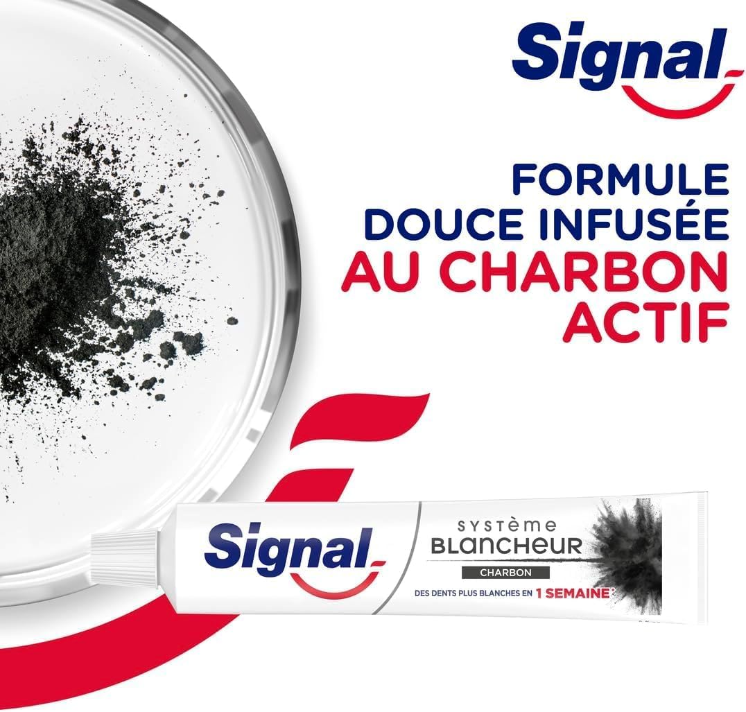 Thumbnail 6 de Signal Système Blancheur Charbon Actif 75 ml