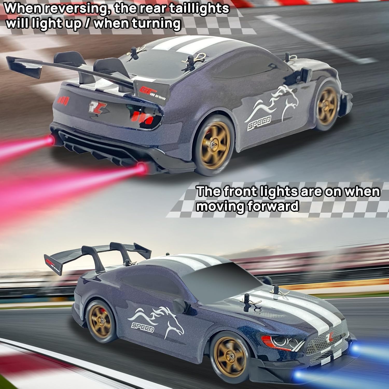 Detalle 2 de iBlivers Macchina Telecomandata Drift 1:14 4WD