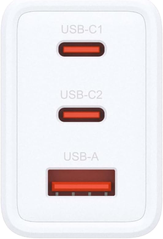 Detalle de D-Link DCP-651 65W GaN Fast Charger review: compact travel multi-port powerhouse