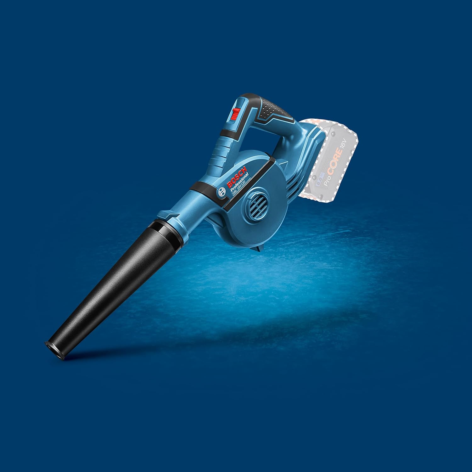 Thumbnail 6 de Bosch Professional 18V System GBL 18V-120 : souffleur sans fil puissant avec 4 embouts et accessoires