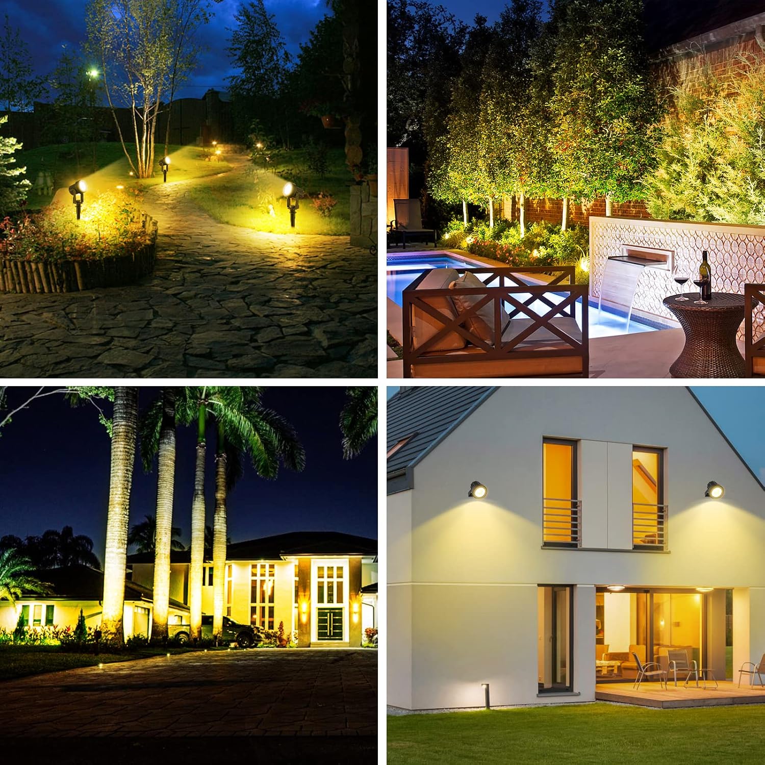 Thumbnail 5 de T-SUNUS Solar Garden Spot Lights 3000K