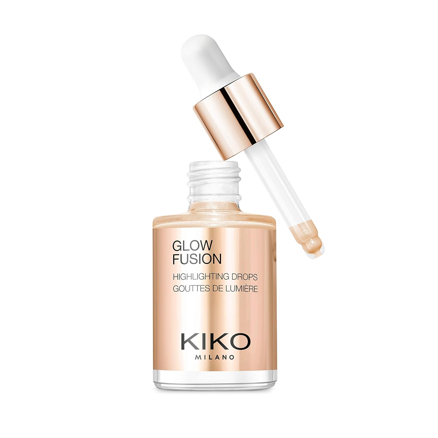 Thumbnail 5 de KIKO Milano Glow Up Face And Body Highlighter 01 – Flüssig-Highlighter mit Metallic-Finish, wasserbeständig, ohne Abfärben