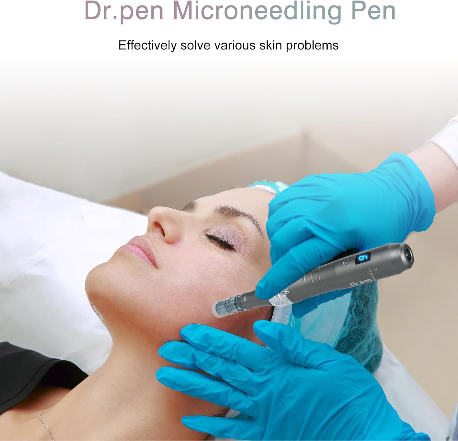 Thumbnail 4 de Dr. pen Ultima M8 microneedlingpen met 6 snelheden en 8 cartridges