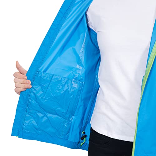 Thumbnail 6 de Trespass Unisex Waterproof Packaway Jacket Qikpac in Cobalt, XL