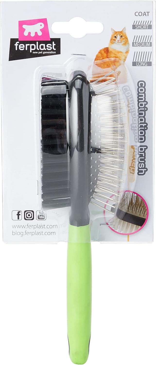 Detalle 2 de Ferplast Brosse Double pour chats S đ±