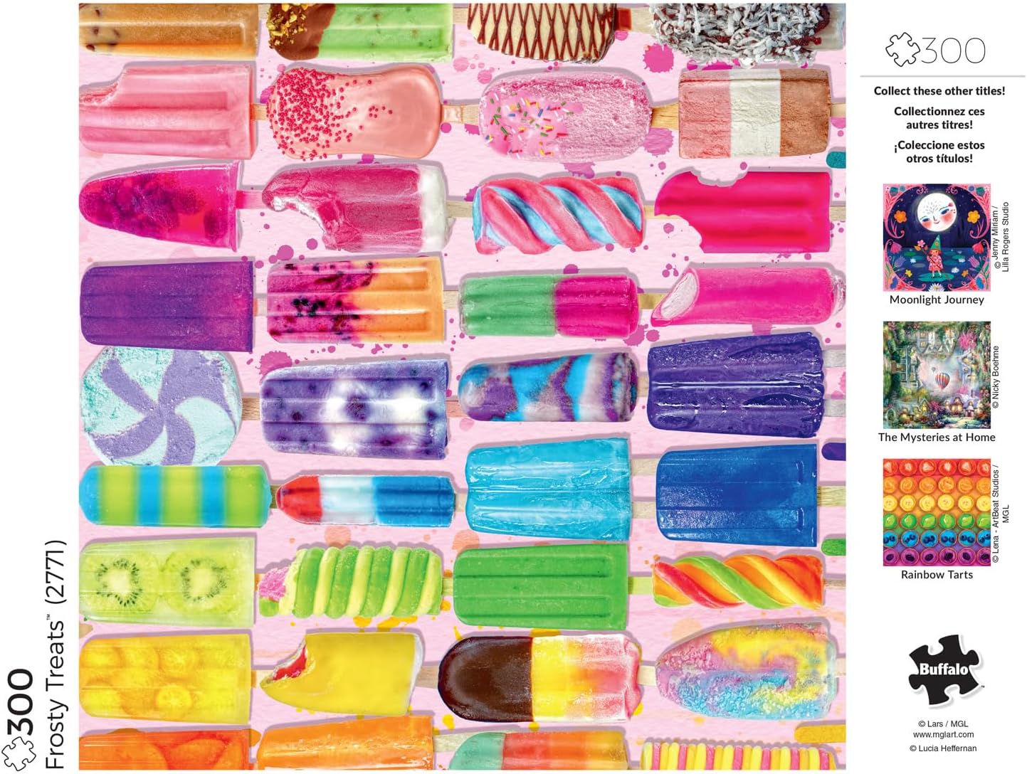 Thumbnail 3 de Buffalo Games Frosty Treats (Lars Stewart) 300-Piece Large Jigsaw Puzzle for Adults