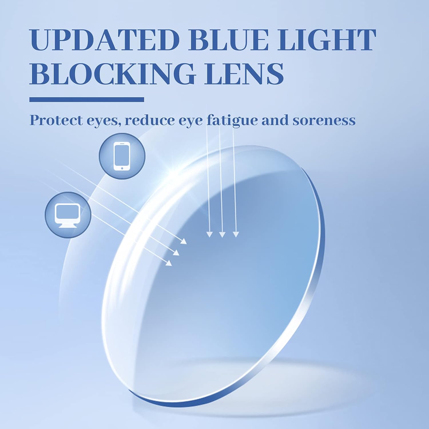 Thumbnail 2 de LUFF 4Pcs Anti-Blue-Ray-Lesebrille: Ultraleicht, 4er Pack mit umfangreichem Set