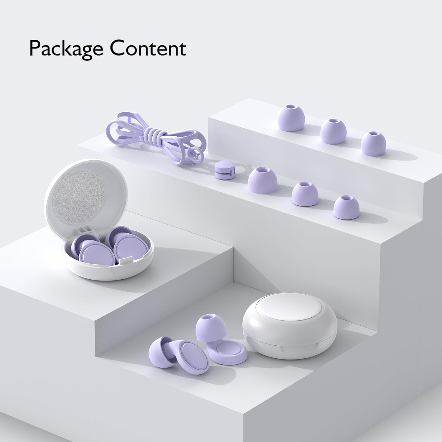 Thumbnail 6 de Jayine Ear Plugs for Sleep 25 dB, 2 pairs