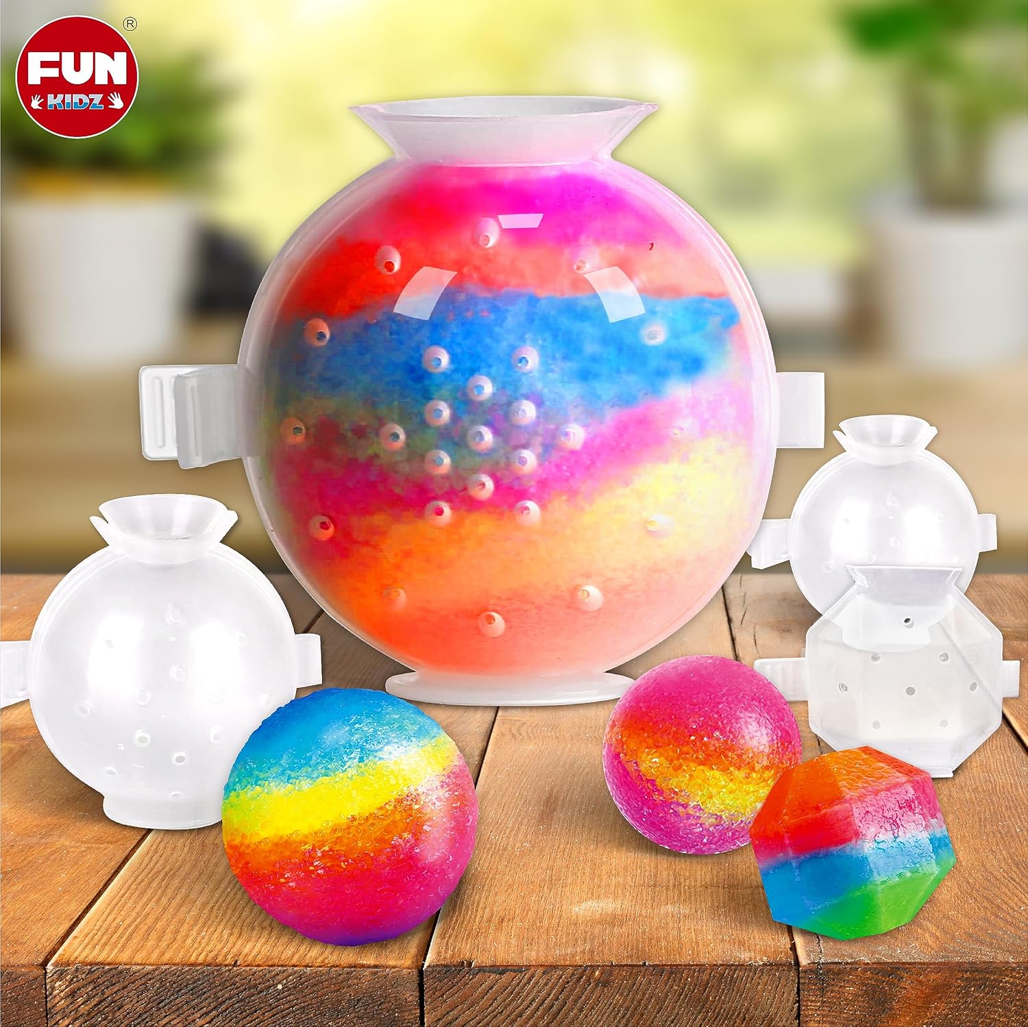 Detalle 2 de FunKidz Big Bouncy Ball Kit for Kids DIY Kit 🎈