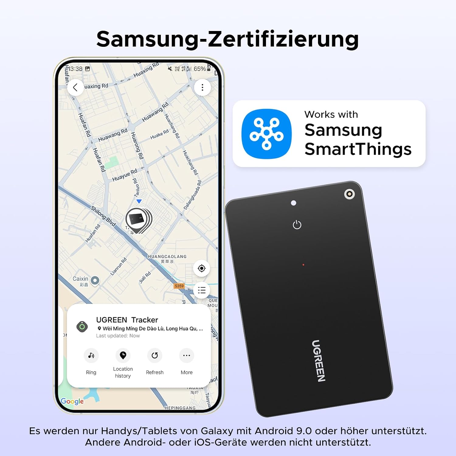 Detalle 2 de UGREEN FineTrack Slim S Bluetooth Tracker