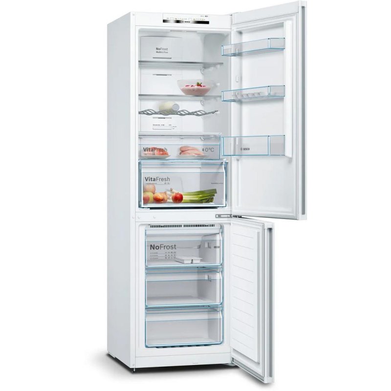 Detalle 2 de Bosch KGN36VWDB frigorífico combi No Frost 186 cm
