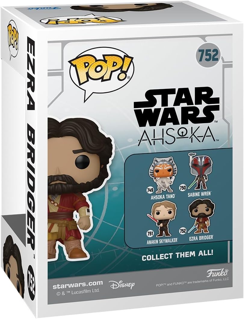 Thumbnail 2 de Funko Pop! Star Wars: Ahsoka - Ezra Bridger | Figura in Vinile da Collezione