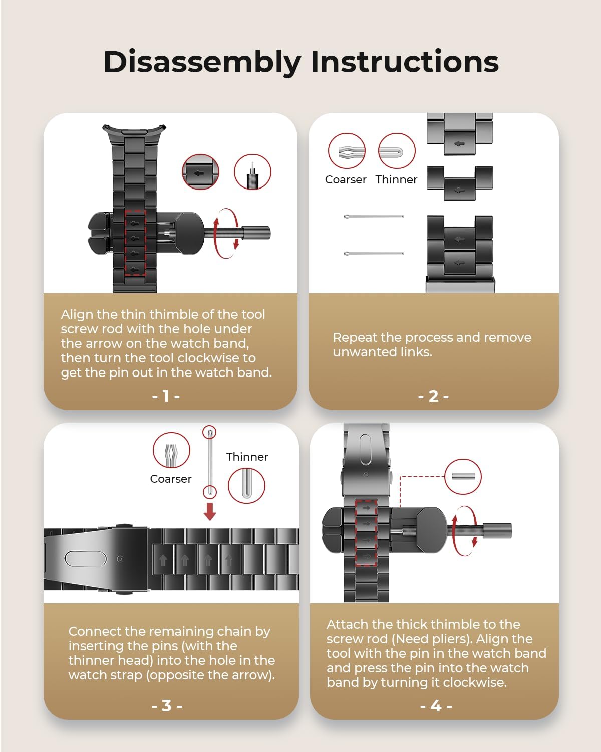 Thumbnail 6 de Sunda ree Galaxy Watch Ultra strap 47mm