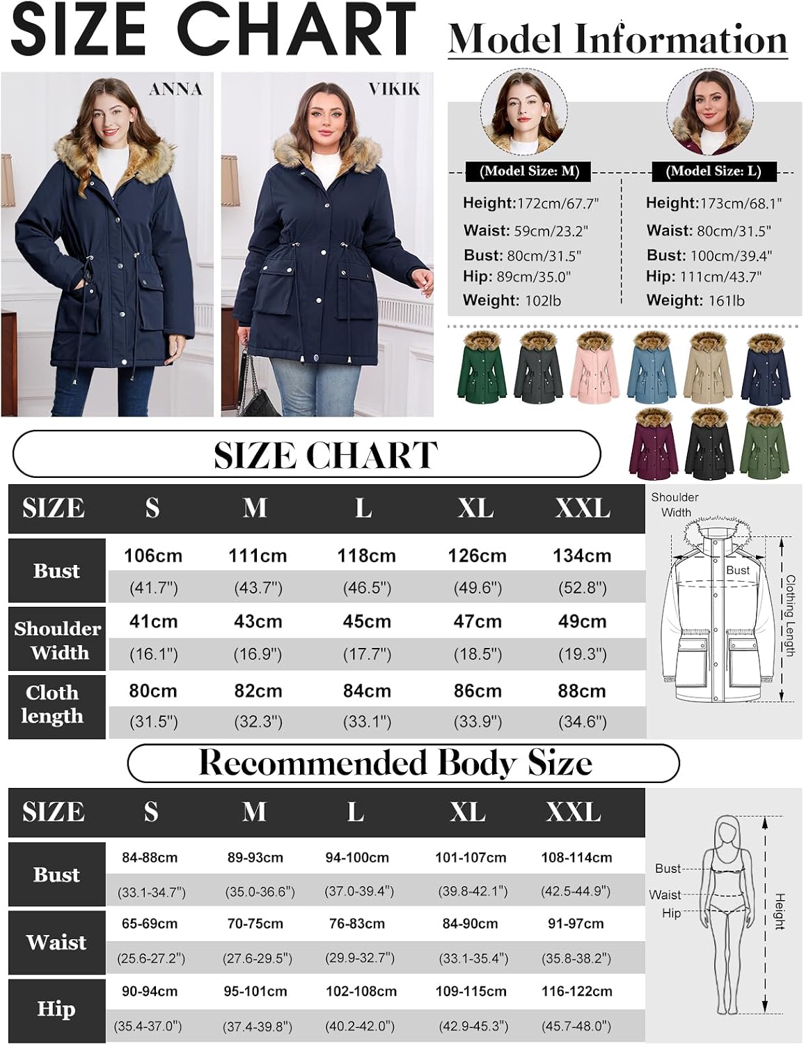 Detalle de Xnova NIC25032_MF dameswinterparka met fleecevoering en capuchon