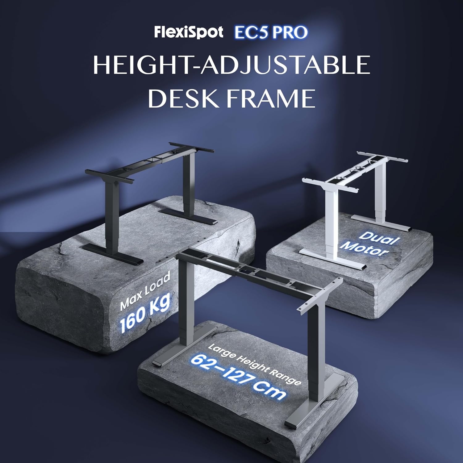 Thumbnail 2 de FLEXISPOT PRO Schwarz höhenverstellbar 160 kg