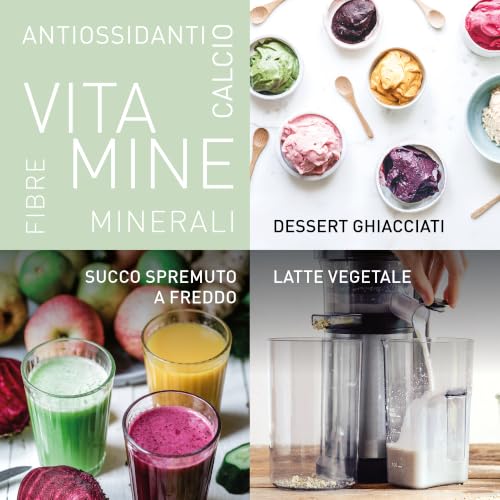 Thumbnail 3 de Panasonic MJ-L500 Slow Juicer: estrazione a bassa velocità in acciaio, design salva-spazio