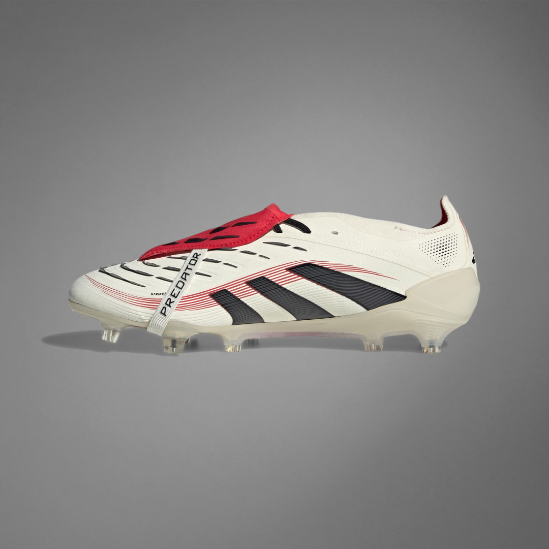 Thumbnail 3 de Adidas Predator Elite Fold-Over Tongue: bota de césped natural seco en color blanco