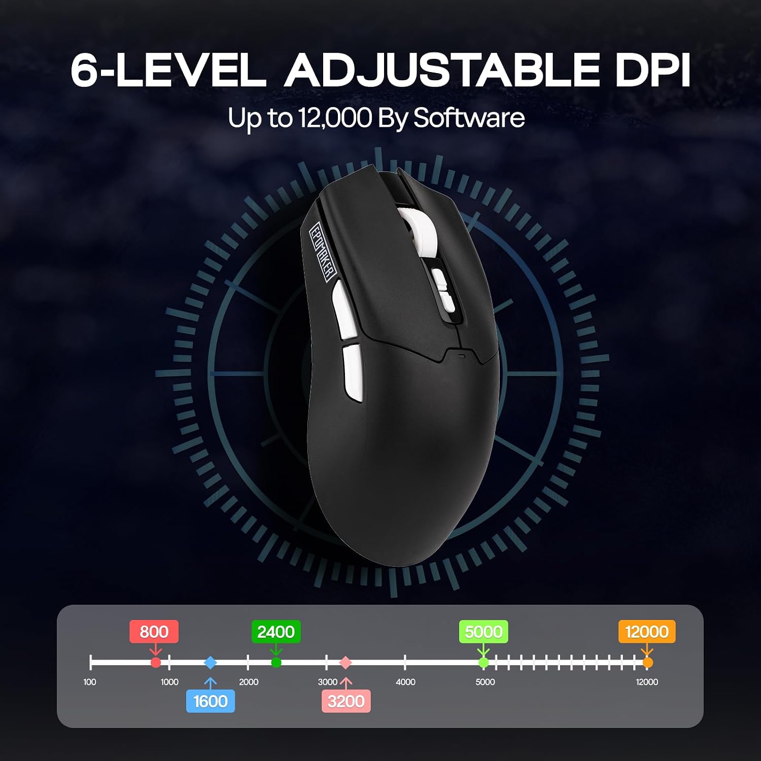 Thumbnail 4 de EPOMAKER Click Lite Wireless Mouse 500mAh