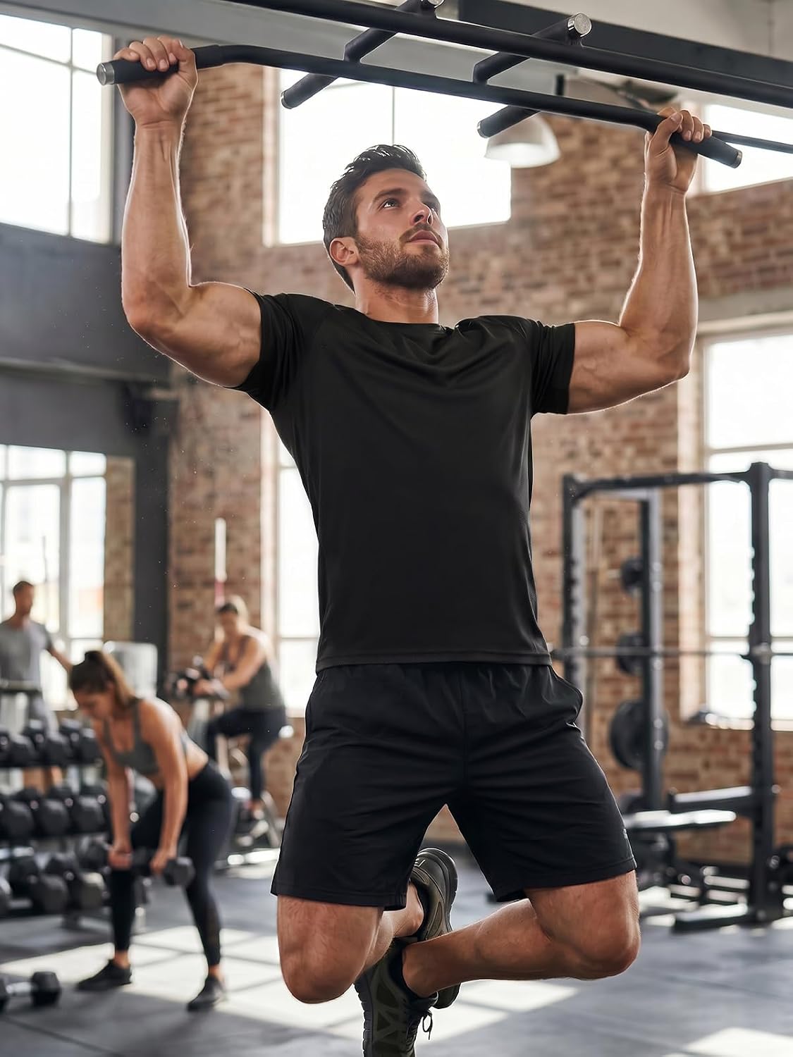 Thumbnail 2 de LUWELL PRO 3 Pack Men’s Running T-Shirts (Quick Dry, Moisture Wicking, Breathable)