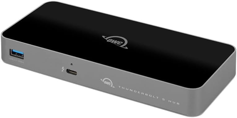 Detalle de OWC Thunderbolt 5 Hub – 5 Ports