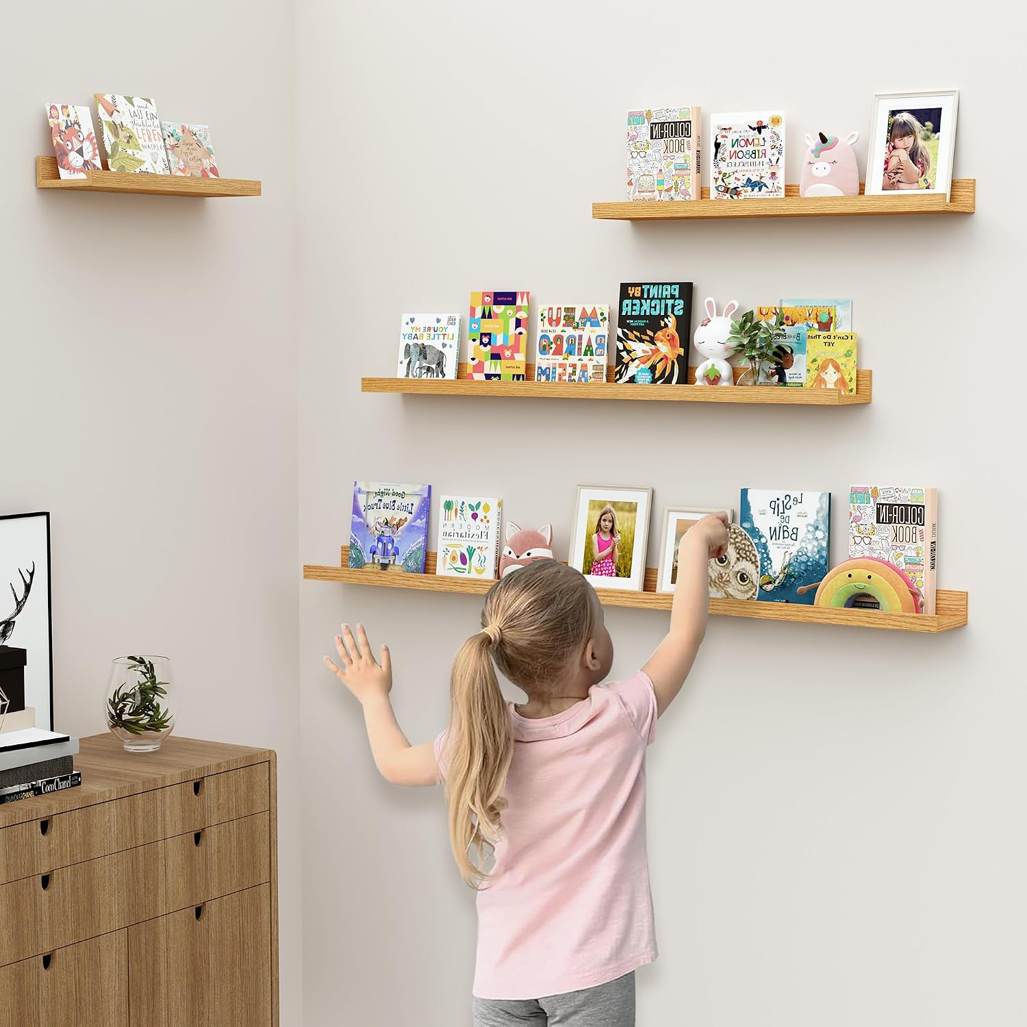 Thumbnail 5 de Feihorrm floating shelves, 36-inch