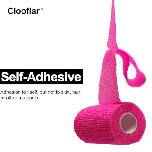 Detalle de Selbstklebender Verband 16 Rollen 5 cm – Clooflar kohäsive Bandagen