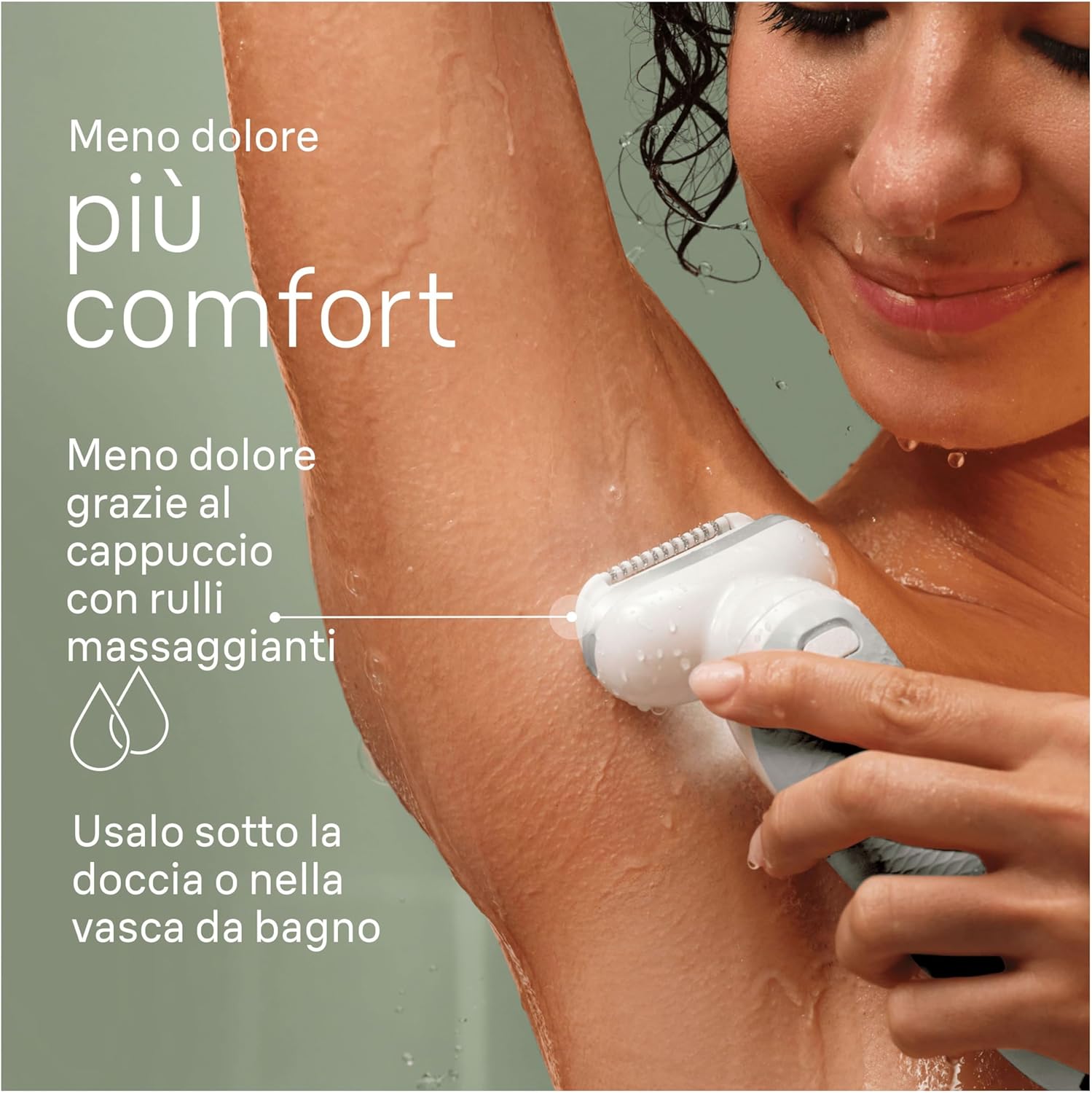 Thumbnail 4 de Braun Silk-épil 9 epilatore elettrico donna con testina flessibile