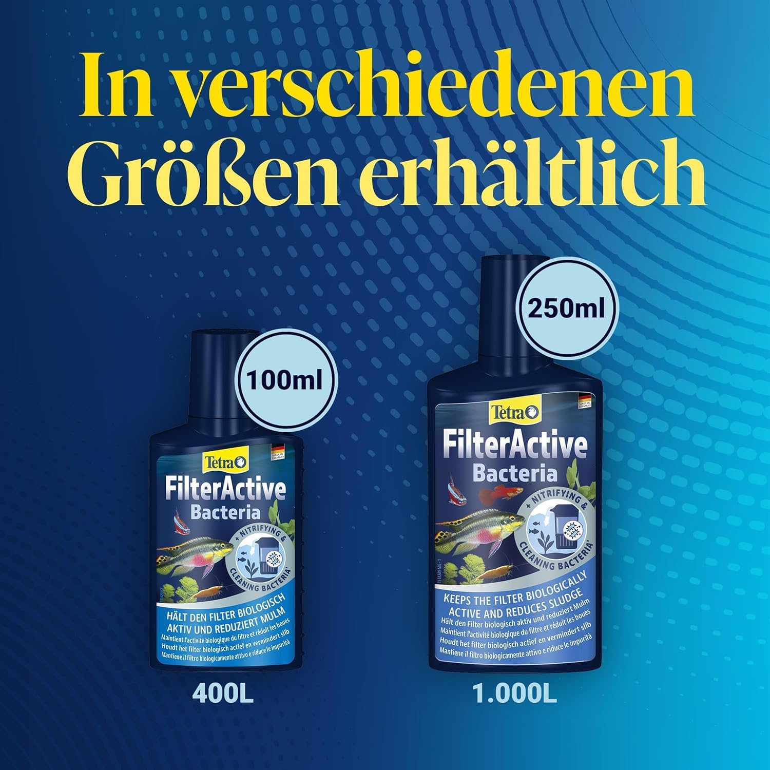 Thumbnail 5 de Tetra FilterActive Bacteria 2in1 – Starterbakterien + Schlammabbau für Süßwasseraquarien (250 ml)
