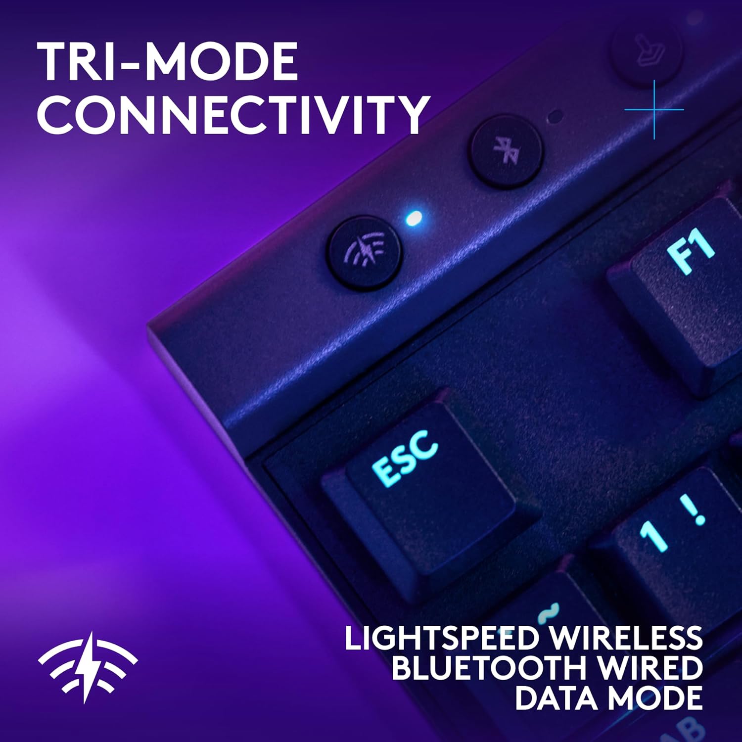 Detalle de Logitech G G515 Lightspeed TKL Low Profile Wireless Gaming Keyboard