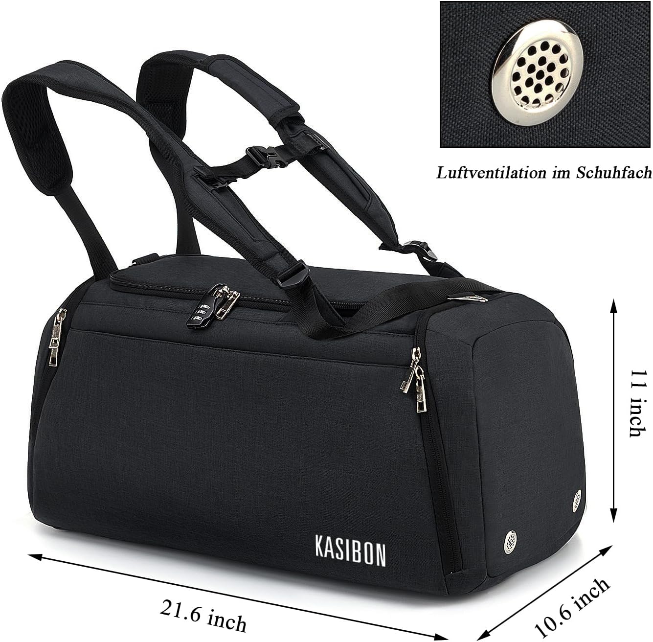 Thumbnail 4 de Sports Duffle Bag 42L with Shoe Compartment