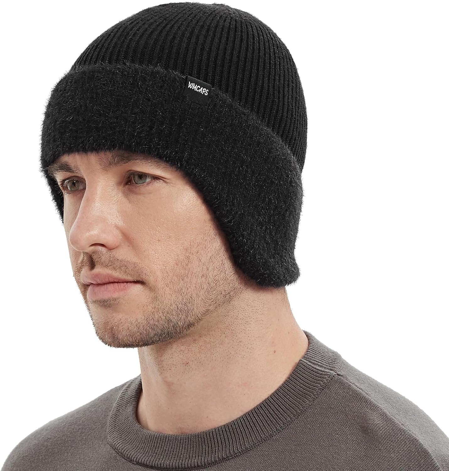 Detalle de Wmcaps Winter Fleece Earflap Beanie 🧣