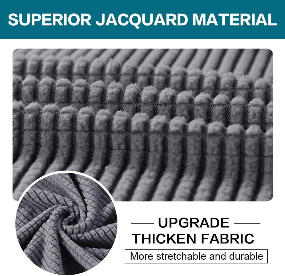 Thumbnail 2 de Turquoize 3-Cushion Sofa Cover 72-88 in